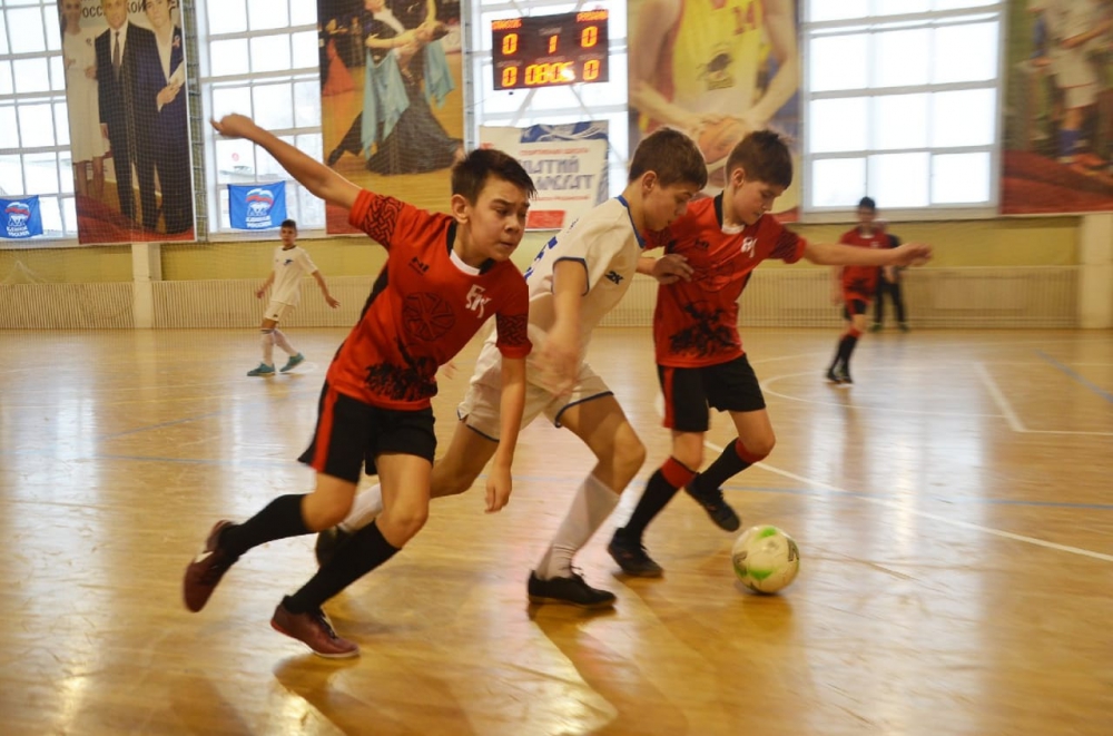 Старт первенства Рязанской области по мини футболу  среди юношей