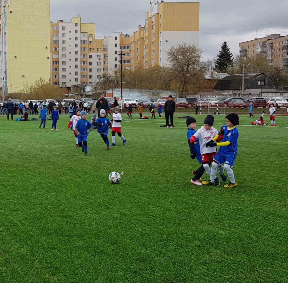 Старт первенства города Рязани по футболу среди детско-юношеских команд 2021г